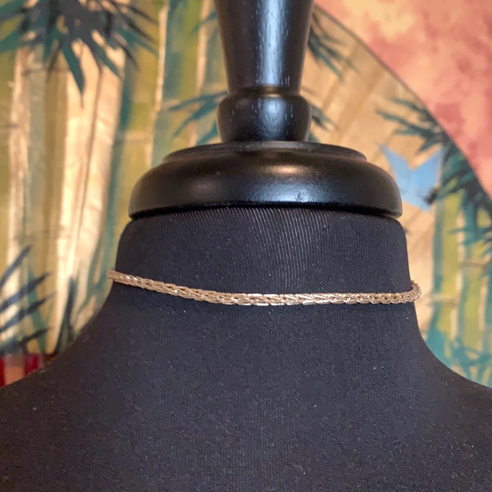 Ventrone Chronicles 24K Knit Gold Choker